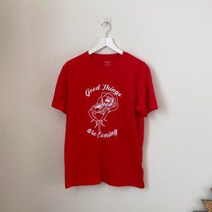 Forever 21 Men’s “Good Things Are Coming” T-Shirt Sz Medium